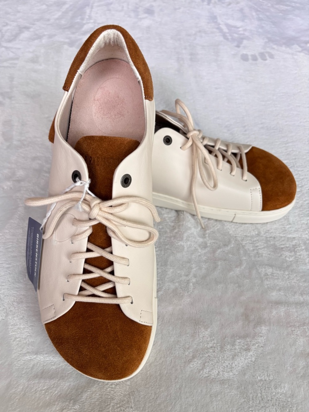 BIRKENSTOCK Men's Bend Low Decon Pop Leather Lace-Up Sneaker--NWT--10